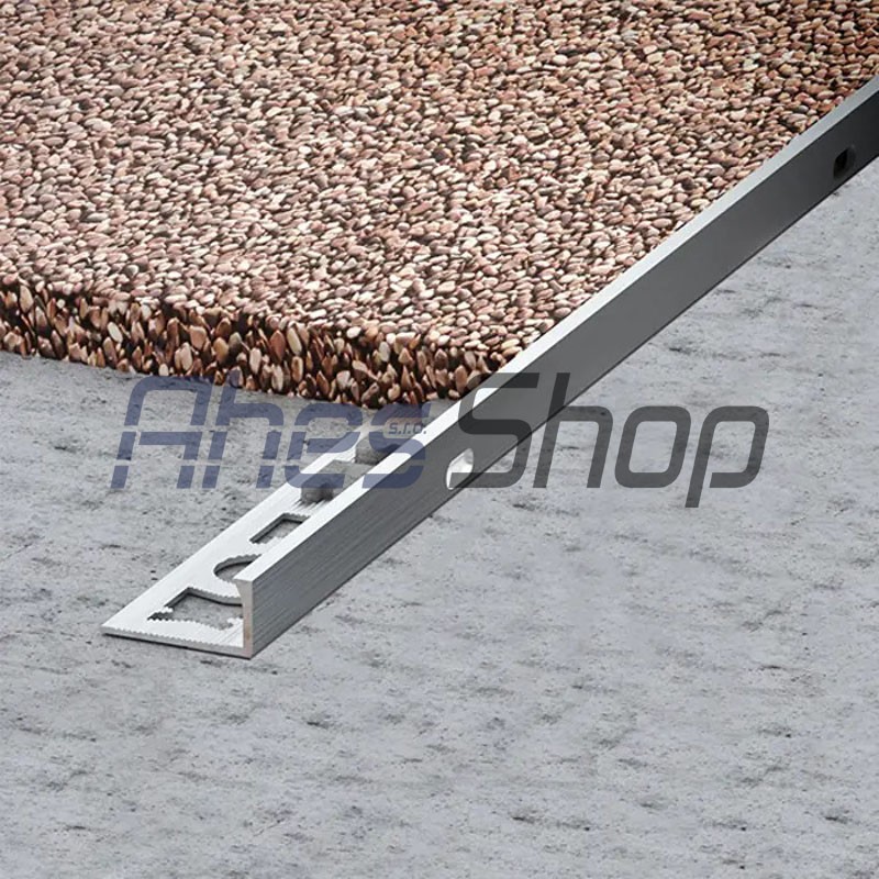 Ukončovací profil STONE L FLEXI v.10mm 2,5m