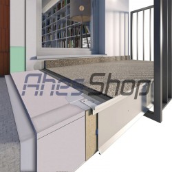 Balkónový profil STONE 2,5m