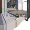 Balkónový profil STONE 2,5m